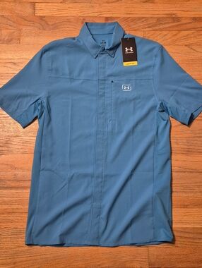 Nwt Mens Under Armour Pro Fish Hybrid Shirt Size Small